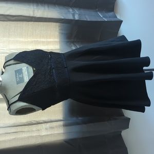 Francesca's Black Lace Dress M